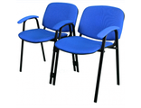 Секция ИЗО с подлокотниками из 2-х стульев